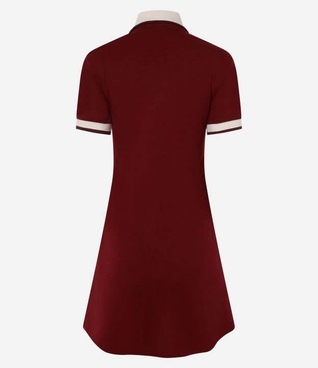 Vestido Sportcore Corto en Algodón con Contrastes 6