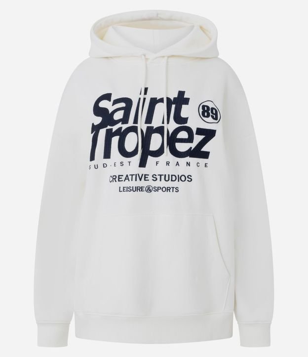Algodón Canguro con Estampado Lettering Saint Tropez 5