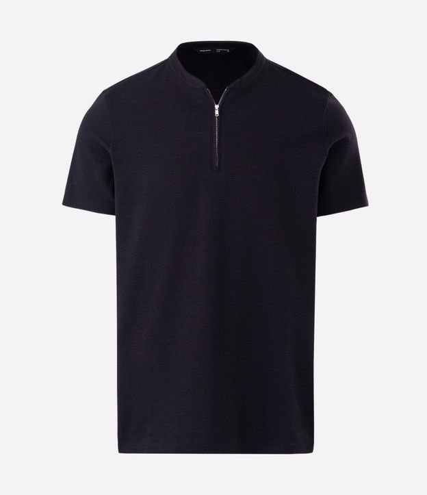 Remera en Algodón Peruano con Cuello Padre 4