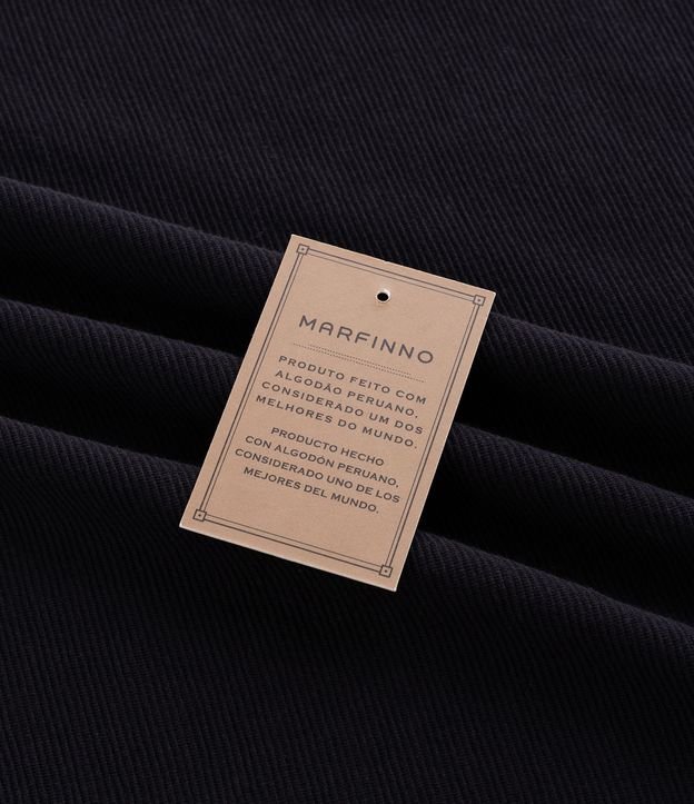 Remera en Algodón Peruano con Cuello Padre 7