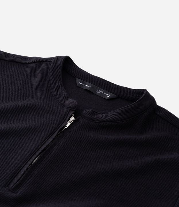 Remera en Algodón Peruano con Cuello Padre 8