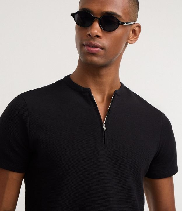 Remera en Algodón Peruano con Cuello Padre 3