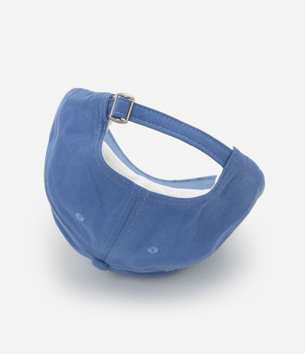 Gorra Aba Curva en Sarga con Bordado Margarita 3