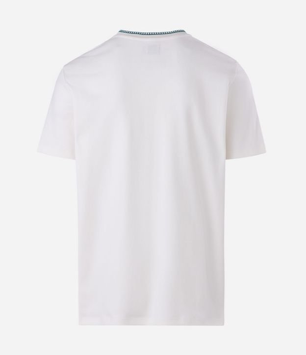 Remera Manga Corta con Sellos Bordados 2