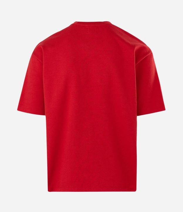 Remera Manga Corta en Algodón y Lettering Latinidade 5