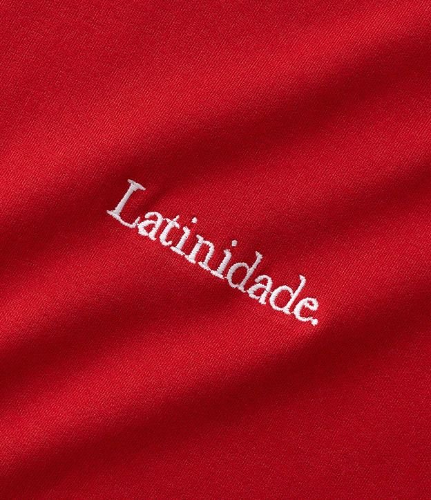 Remera Manga Corta en Algodón y Lettering Latinidade 7