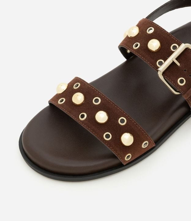 Sandalia Sport Sandal Plana con Tachuelas y Ojetes 3