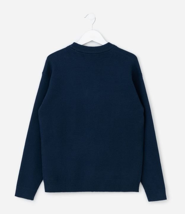 Saco Infantil Texturizada con Cuello Redondo – Talle 5 a 14 años 2