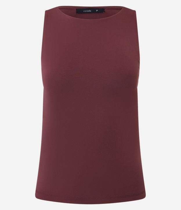 Blusa en Poliamida con Cuello Redondo 8