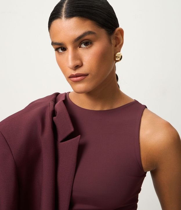 Blusa en Poliamida con Cuello Redondo 6