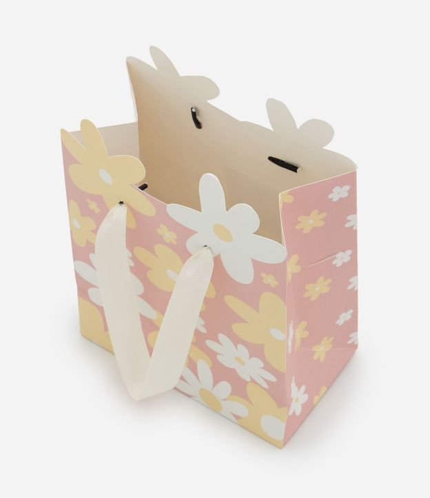 Bolsa de Regalo Extra Pequeño con Estampa Floral 2