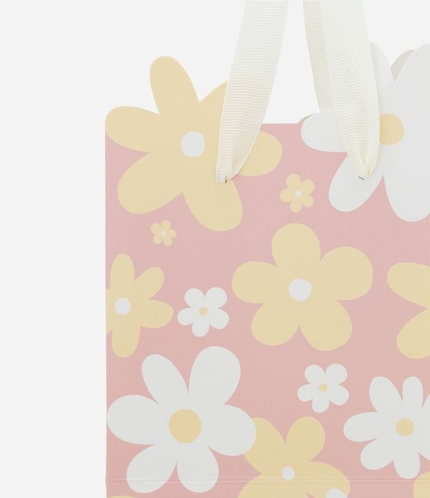 Bolsa de Regalo Extra Pequeño con Estampa Floral 3