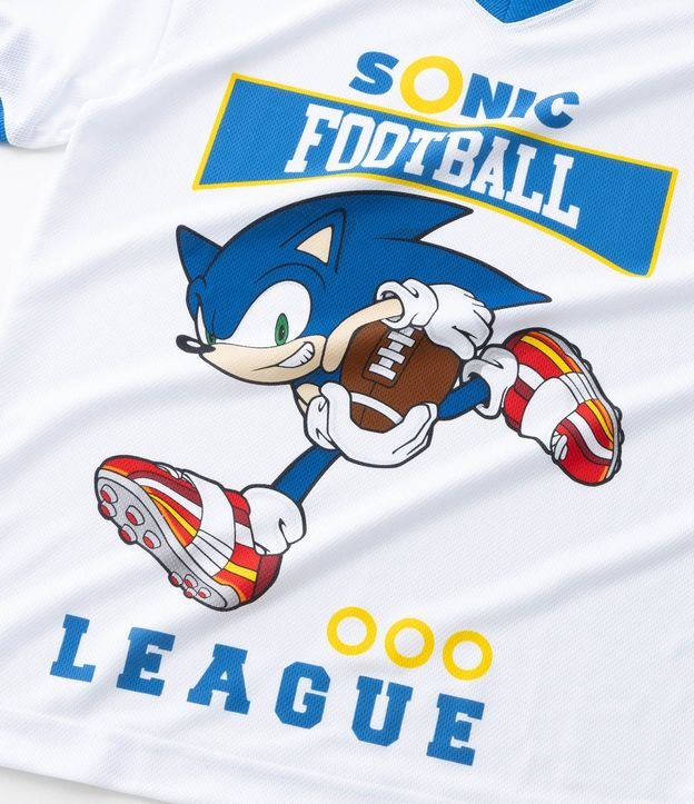 Remera Infantil Deportiva con Estampa de Sonic Football – Talle 5 a 14 años 6