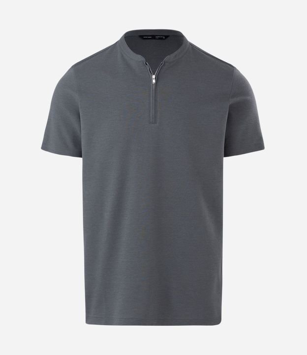 Remera en Algodón Peruano con Cuello Padre 4