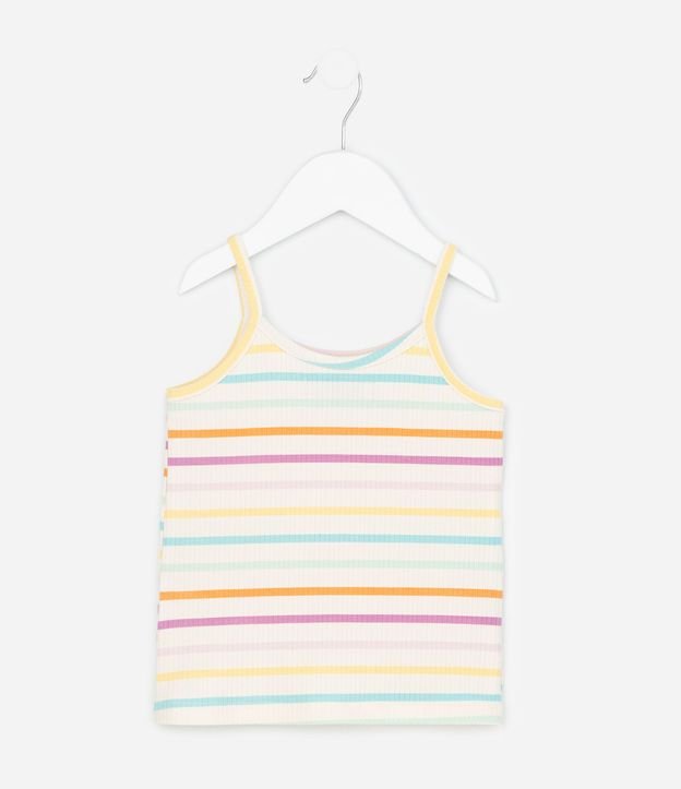 Musculosa infantil Rayada con Breteles Finos – Talle 1 a 5/6 años 2