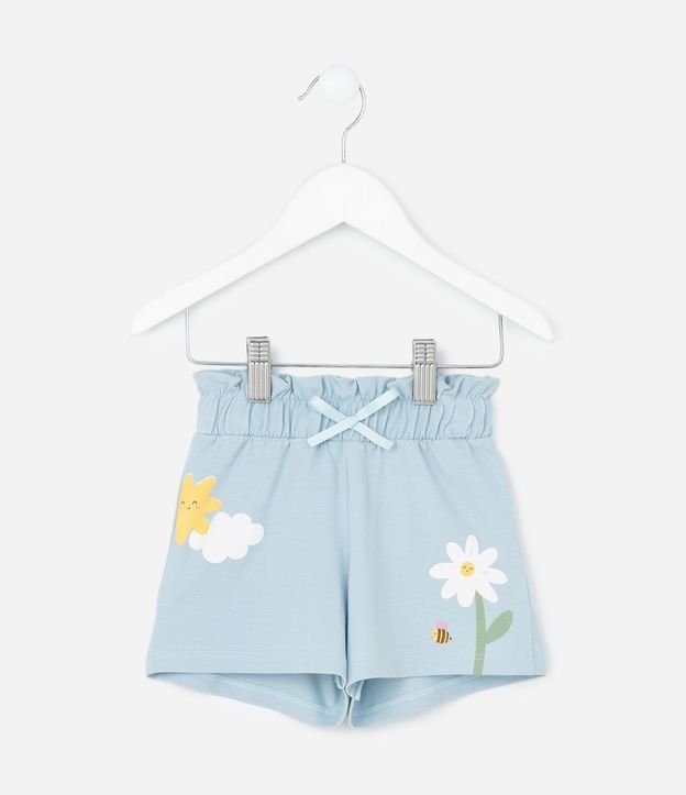 Short Clochard Infantil con Estampado Ícones – Talle 1 a 5/6 2