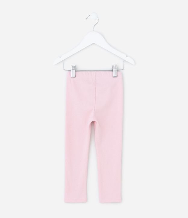 Pantalón Legging Infantil Acanalada en Rib – Talle 1 A 5/6 años 3