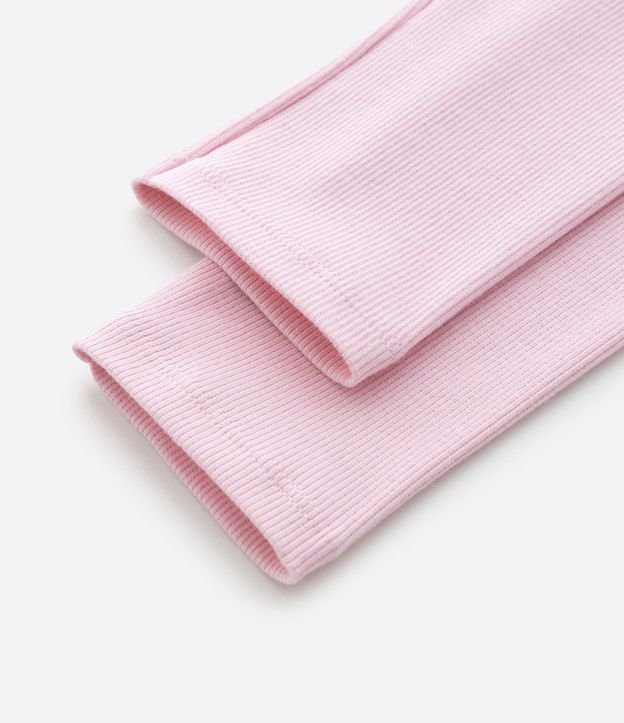 Pantalón Legging Infantil Acanalada en Rib – Talle 1 A 5/6 años 5