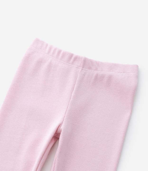 Pantalón Legging Infantil Acanalada en Rib – Talle 1 A 5/6 años 6