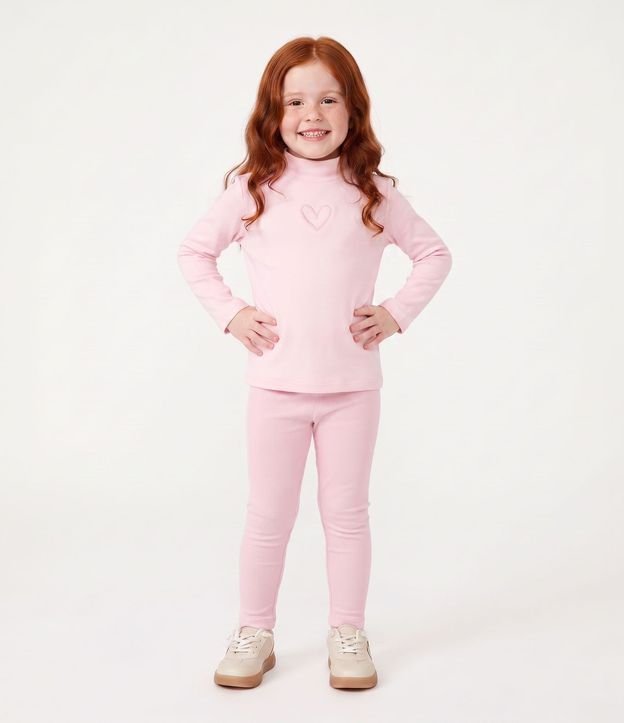 Pantalón Legging Infantil Acanalada en Rib – Talle 1 A 5/6 años 1