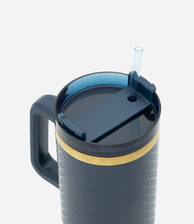 Vaso Térmico con Pajita Reutilizable 1,2L 2