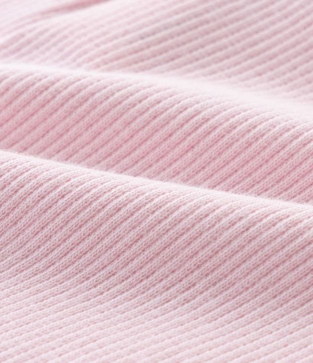 Bermuda Infantil en Rib Ciclista con Silk Floral - Talle 1 A 6 años 4