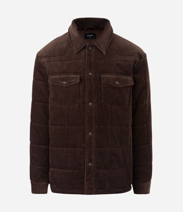 Campera de Terciopelo Cotele con dos Bolsillos de Solapa 4
