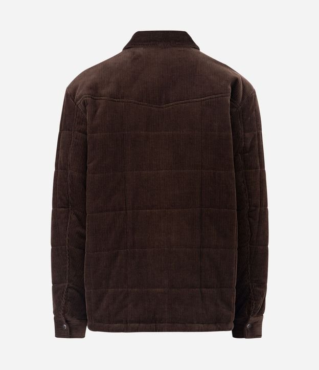 Campera de Terciopelo Cotele con dos Bolsillos de Solapa 5
