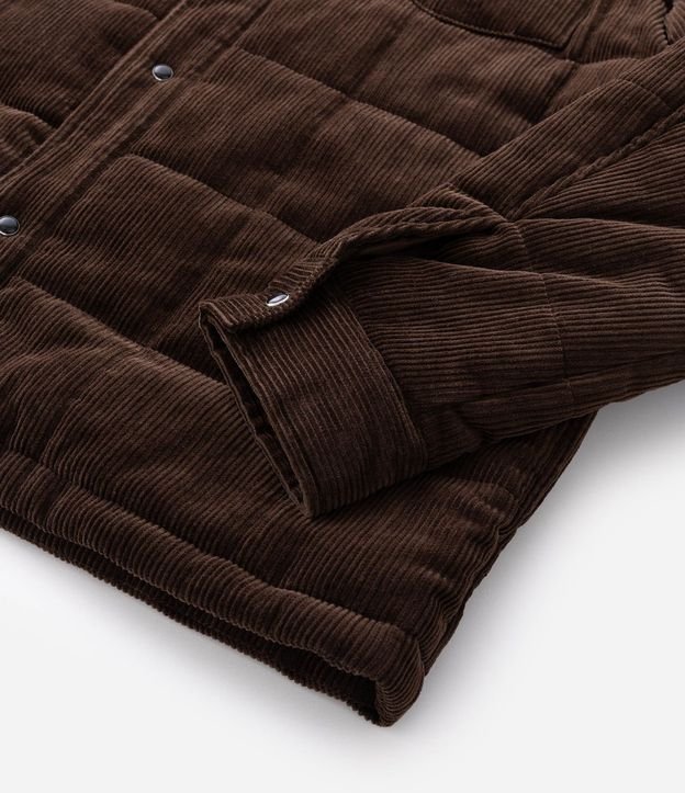Campera de Terciopelo Cotele con dos Bolsillos de Solapa 8