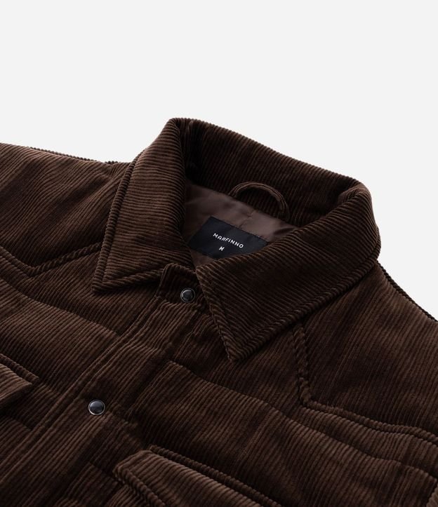 Campera de Terciopelo Cotele con dos Bolsillos de Solapa 10