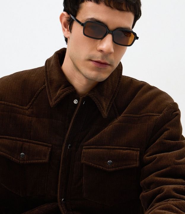 Campera de Terciopelo Cotele con dos Bolsillos de Solapa 3