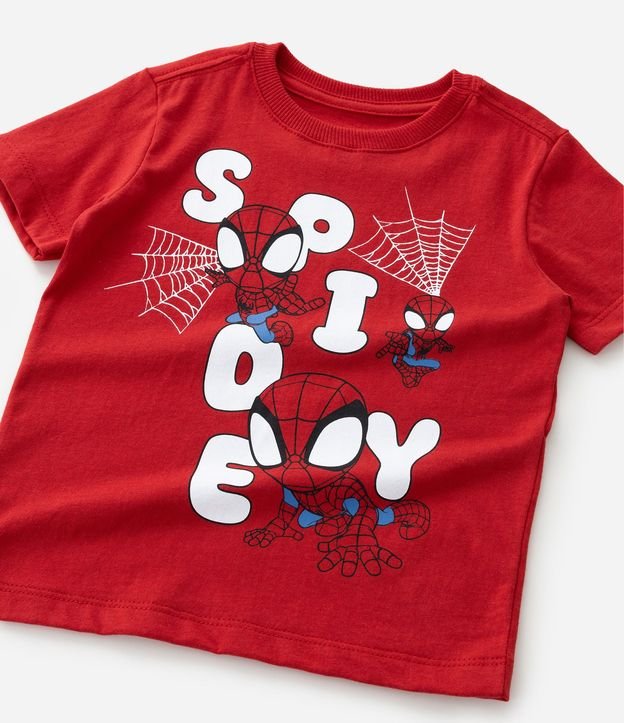Remera Infantil con Estampado Divertida Spidey  – Talle 2 a 6 años 5