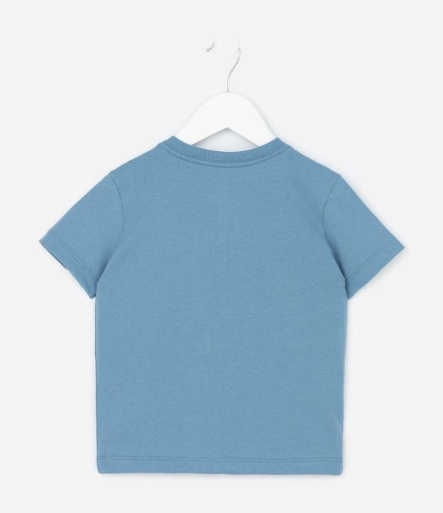 Remera Infantil en Algodón Estampado Coches - Talle 1 a 6 años 2