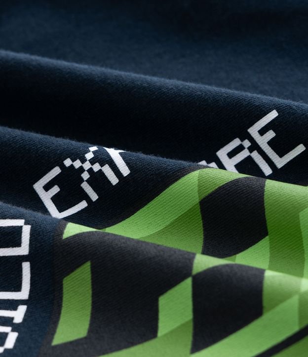 Remera Infantil Minecraft con Estampado Creeper – Talle 5 a 14 años 3