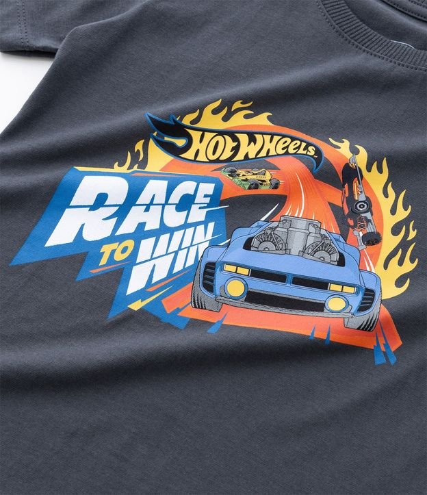 Remera Infantil con Estampado Hot Wheels Pista de Fogo – Talle 4 a 10 años 6