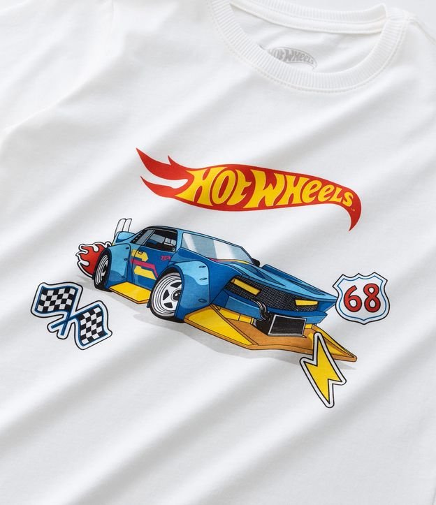 Remera Infantil con Estampa de Hot Wheels – Talle 4 a 10 años 4