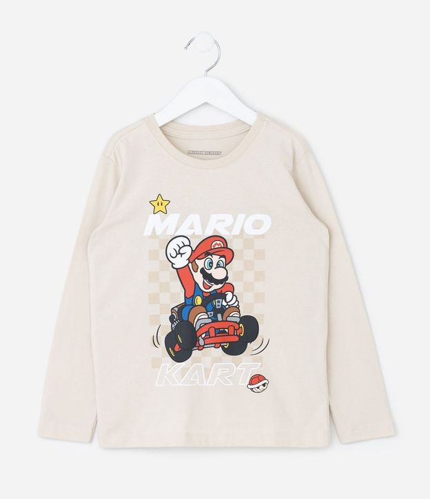 Remera Infantil Mario Kart Grid – Talle 3 a 10 años