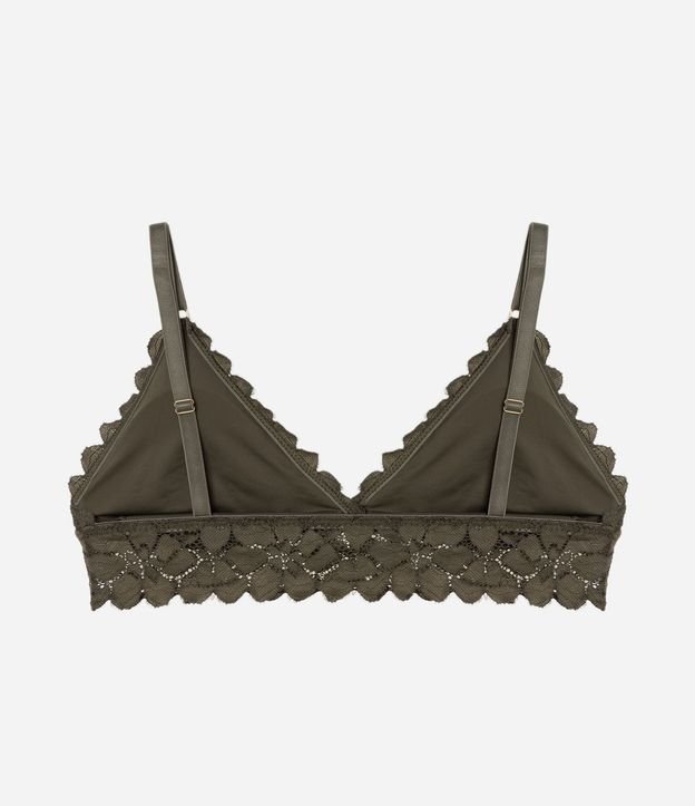 Soutien Top en Encaje con Copa Desmontable y Textura Floral 6
