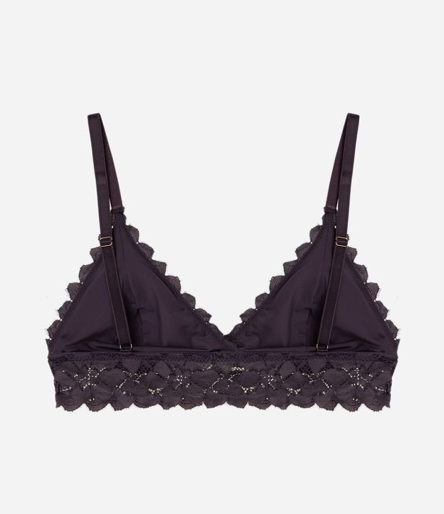 Soutien Top en Encaje con Copa Desmontable y Textura Floral 4