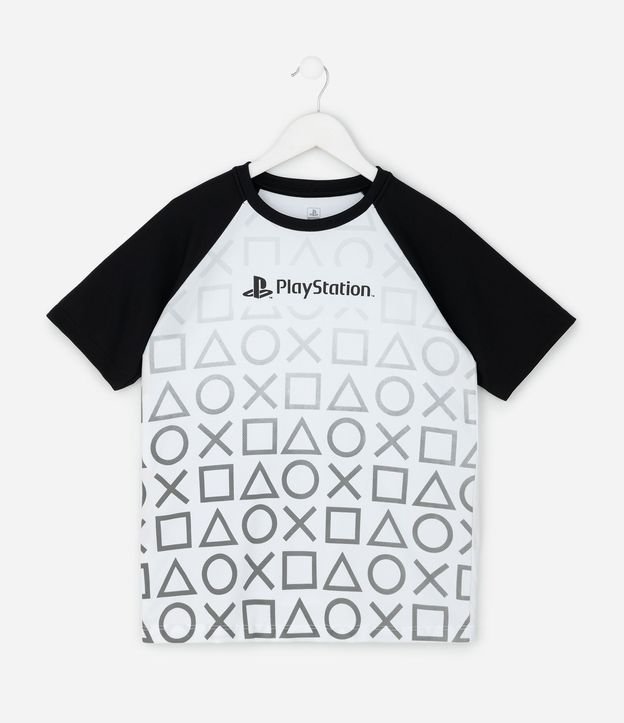 Remera Infantil Deportiva con Estampado PlayStation – Talle 5 a 14 años