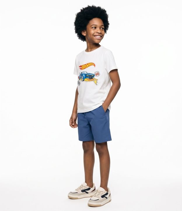 Remera Infantil con Estampa de Hot Wheels – Talle 4 a 10 años 2