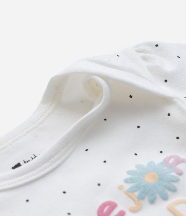 Body Infantil de Lunares con Lettering La Mejor Amiga de Mamá -Talle RN a 18 Meses 4