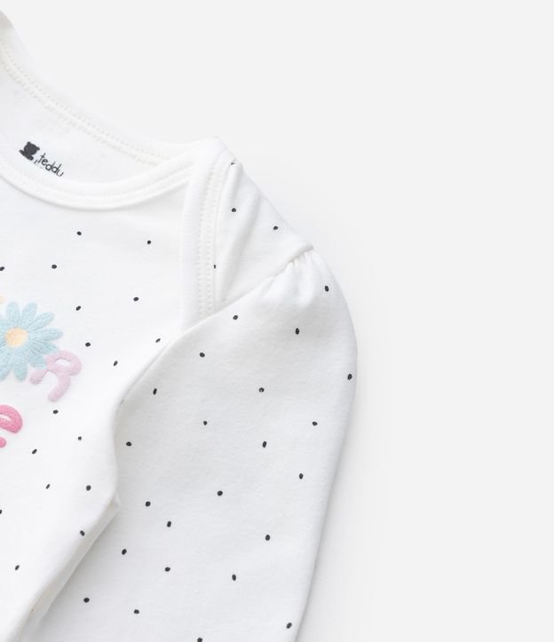 Body Infantil de Lunares con Lettering La Mejor Amiga de Mamá -Talle RN a 18 Meses 5