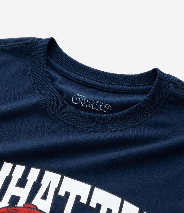 Remera Infantil con Estampado Garfield Manhattan – Talle 5 a 14 años 5