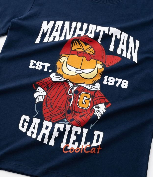 Remera Infantil con Estampado Garfield Manhattan – Talle 5 a 14 años 6