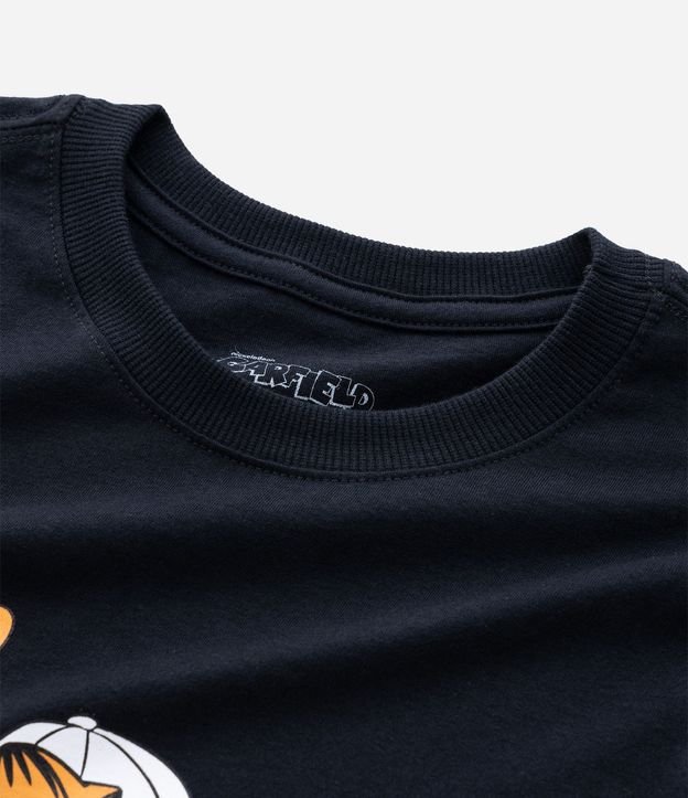 Remera Infantil con Estampado Garfield Baloncesto – Talle 5 a 14 años 4