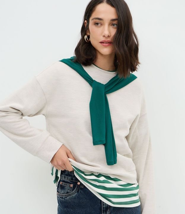 Blusa Básica Regular en Algodón