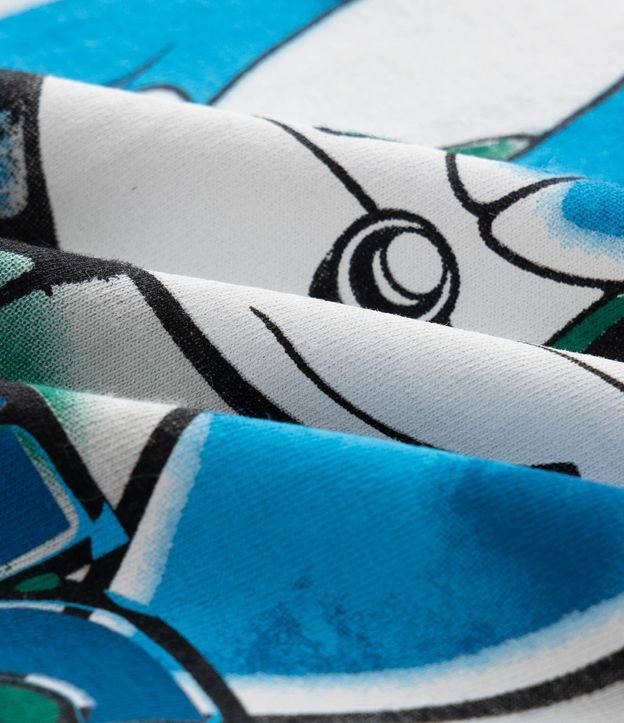 Remera Infantil con Manga Sobrepuesta y Estampa de Sonic – Talle 5 a 14 años 4
