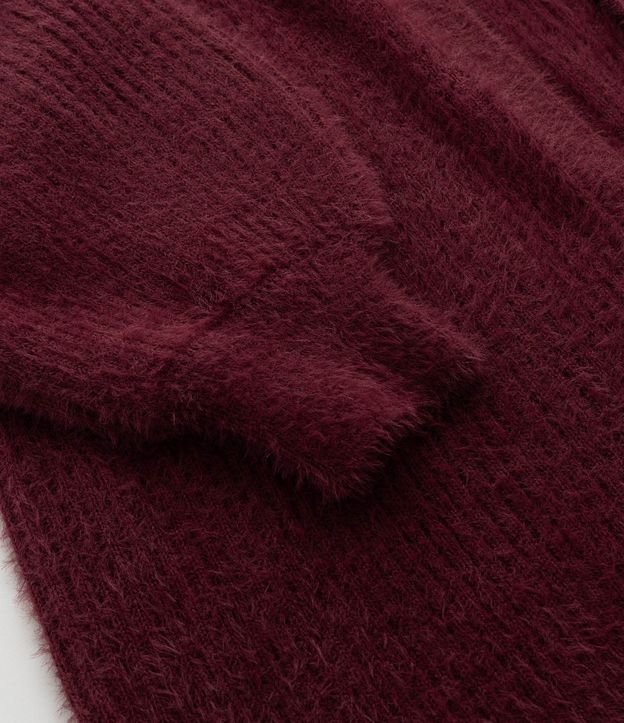 Cardigan Alargado en Punto Rectilíneo Curve & Plus Size 9