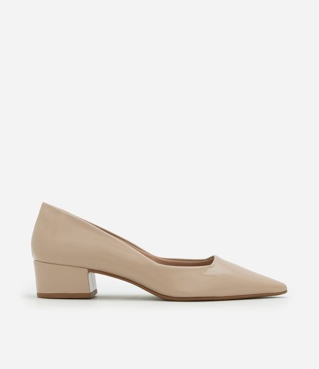 Zapato Scarpin Básico con Tacón Bloque 2